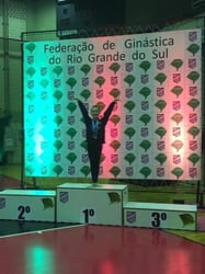 DESTAQUE NA GINÁSTICA RÍTMICA